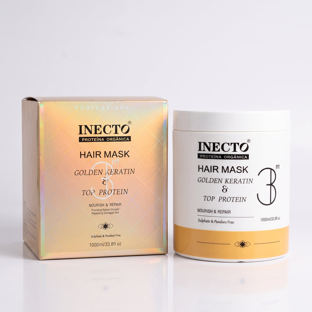 Pack INECTO Golden Keratin & Top Protein